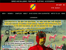 Tablet Screenshot of bonesandballoons.com